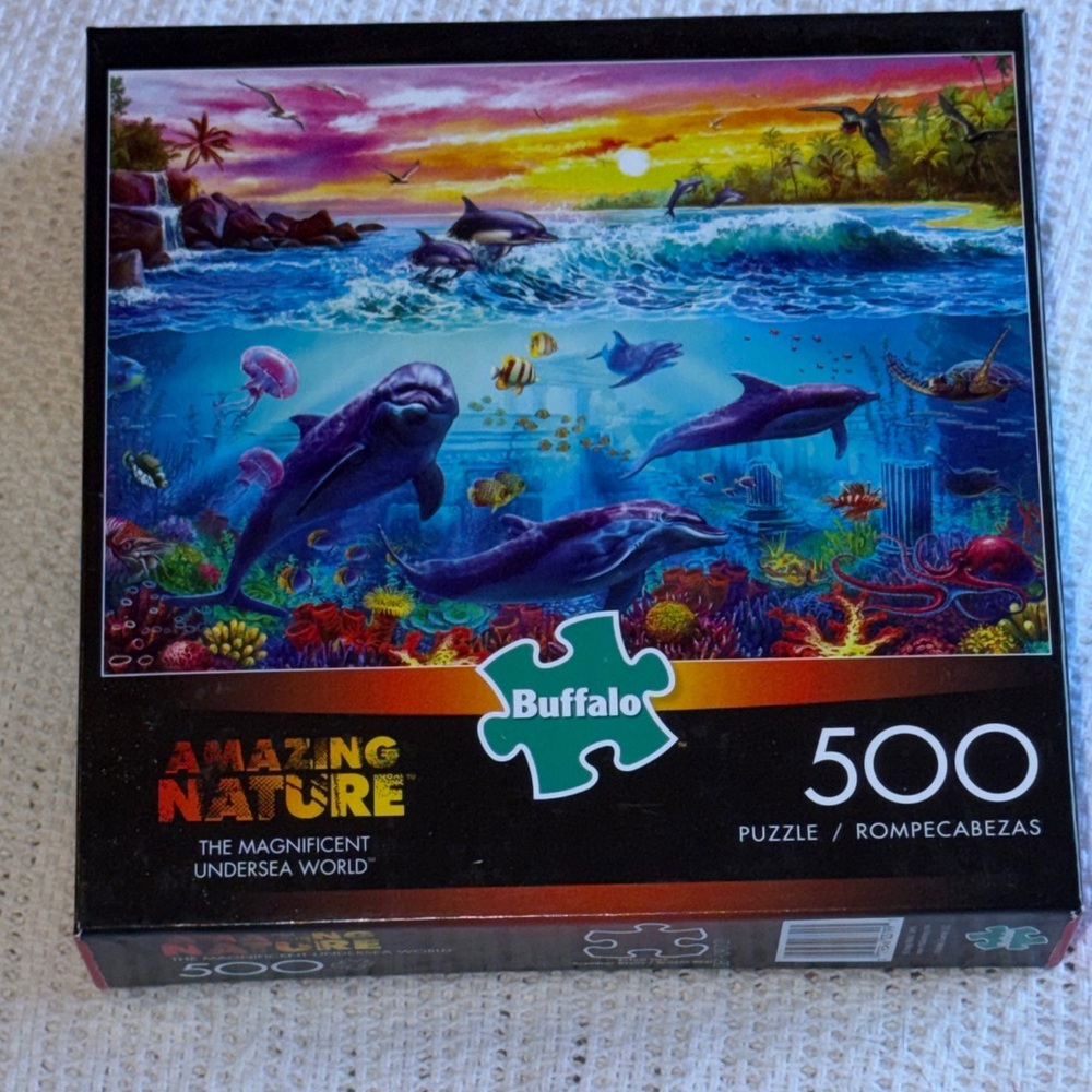 Buffalo‎ David Bitton Vibrant Ocean Life Puzzle